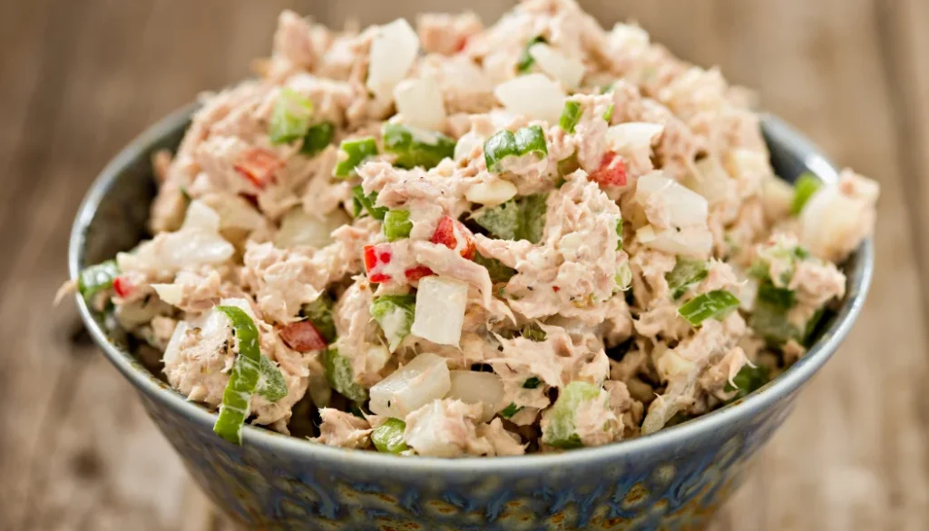 Serve tuna salad