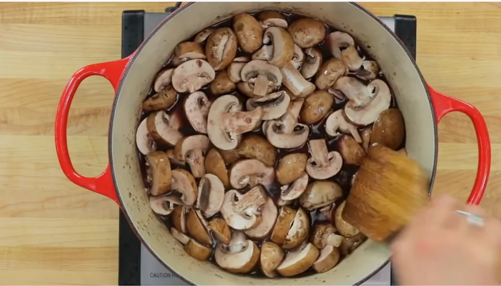 cook mushrooms